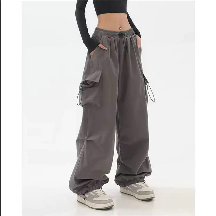 Allison | Women's Cargo Pants with Comfortable Fit and Spacious Pockets-Metro Lane Plaza