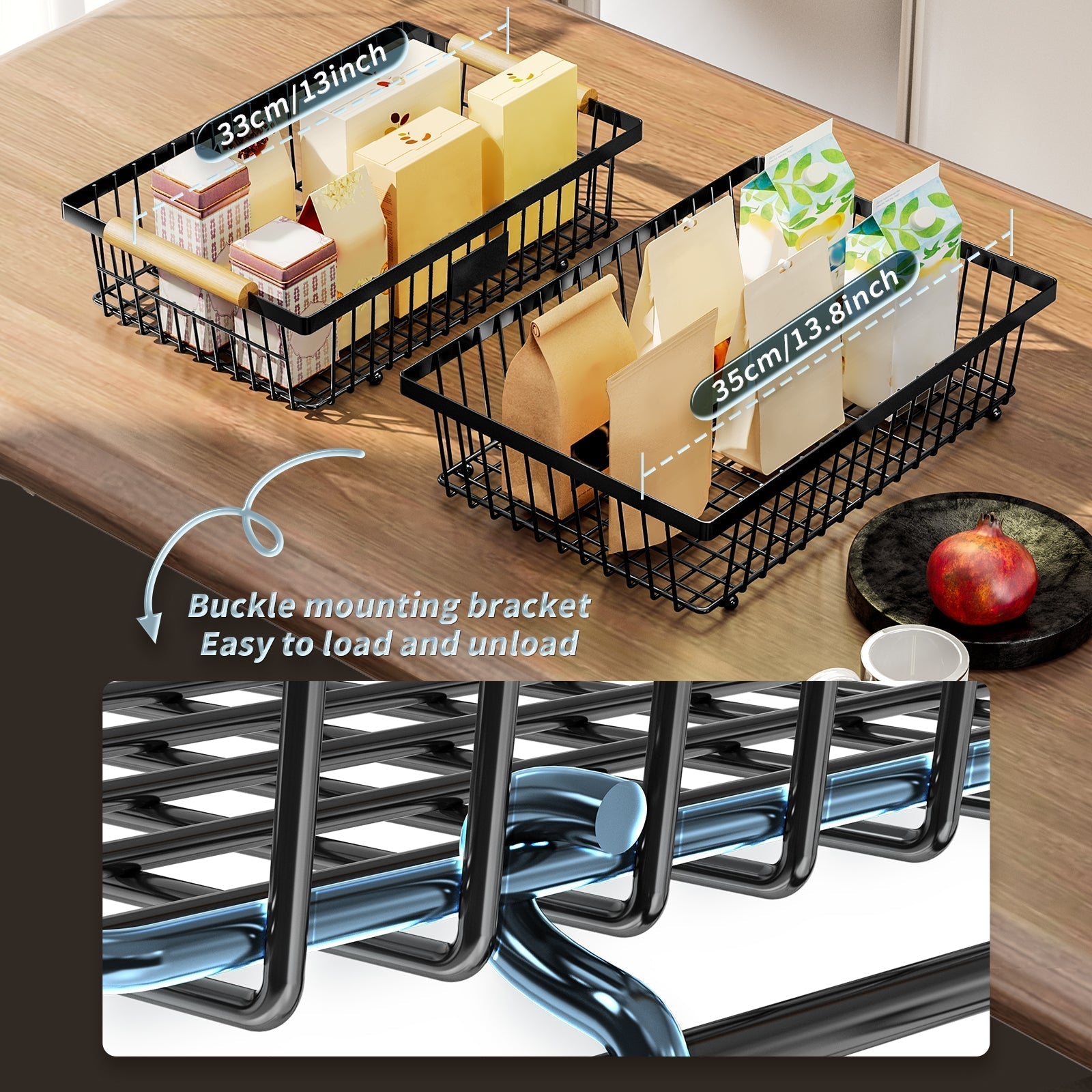 2-Tier Fruit Storage Rack-Metro Lane Plaza