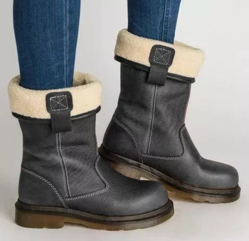 Women's Stylish and Cozy Winter Boots for Cold Weather-Metro Lane Plaza