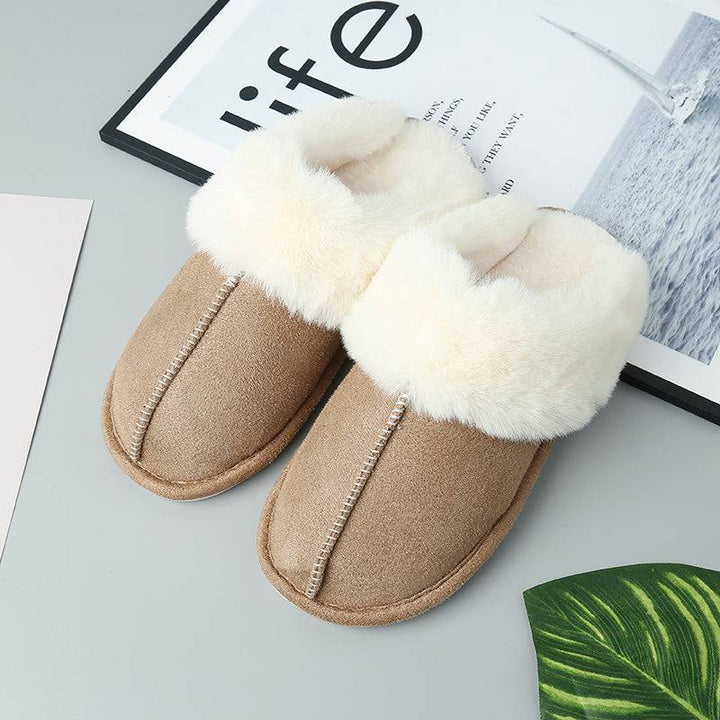 Amelia | Women's Cozy Fluffy Indoor Slippers-Metro Lane Plaza