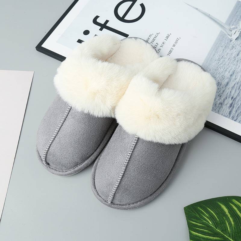 Amelia | Women's Cozy Fluffy Indoor Slippers-Metro Lane Plaza