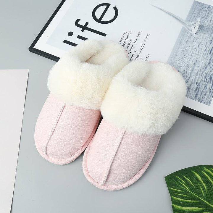 Amelia | Women's Cozy Fluffy Indoor Slippers-Metro Lane Plaza
