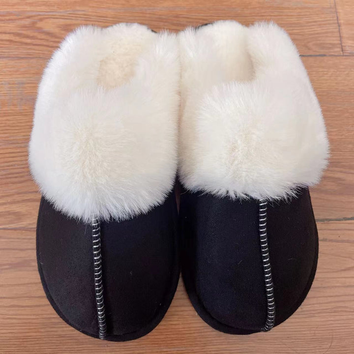 Amelia | Women's Cozy Fluffy Indoor Slippers-Metro Lane Plaza