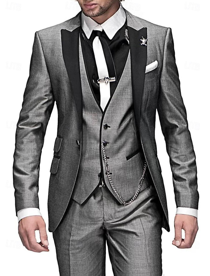 Oliver | Men's Lightweight Linen Suit-Metro Lane Plaza