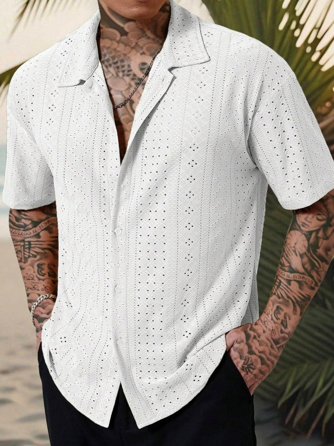 Men's Casual Button-Down Shirt