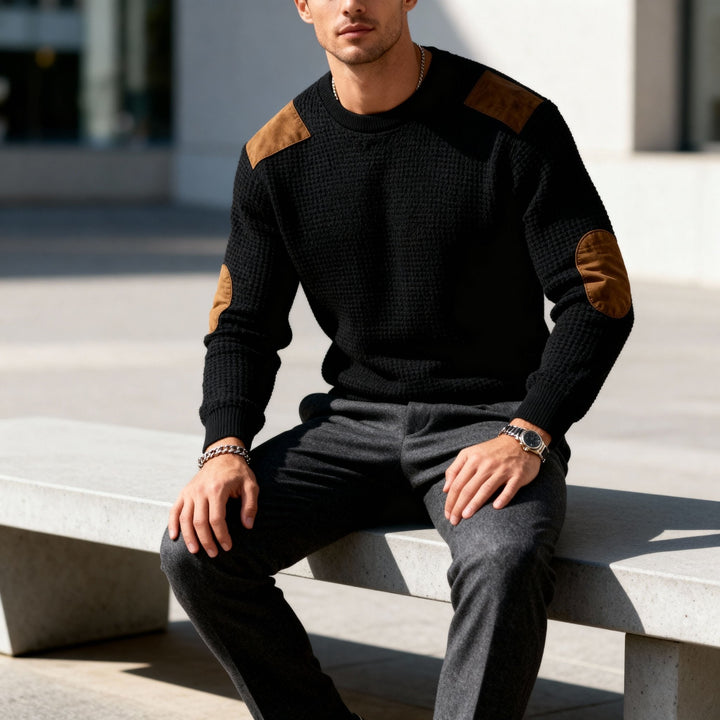 Klassisk heritage-sweater til mænd