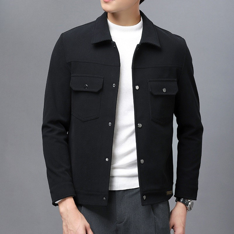Men's Classic Corduroy Jacket-Metro Lane Plaza