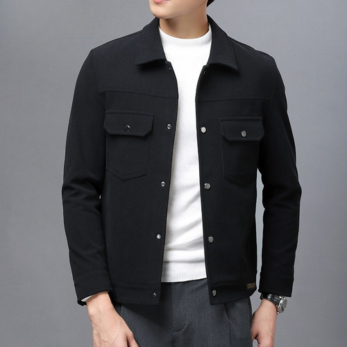 Men's Classic Corduroy Jacket-Metro Lane Plaza