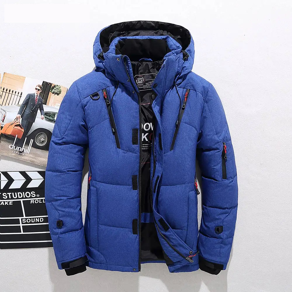 Gefütterte Steppjacke für Herren