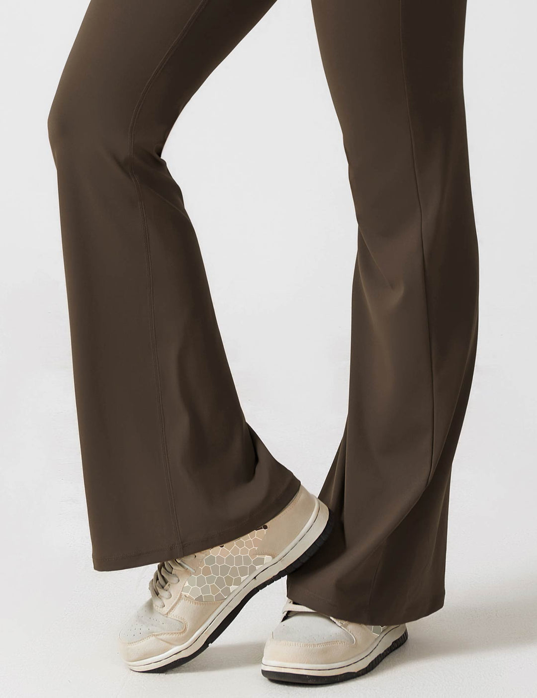 Sophia | Women's Flared Scrunched V-Back Jumpsuit-Metro Lane Plaza