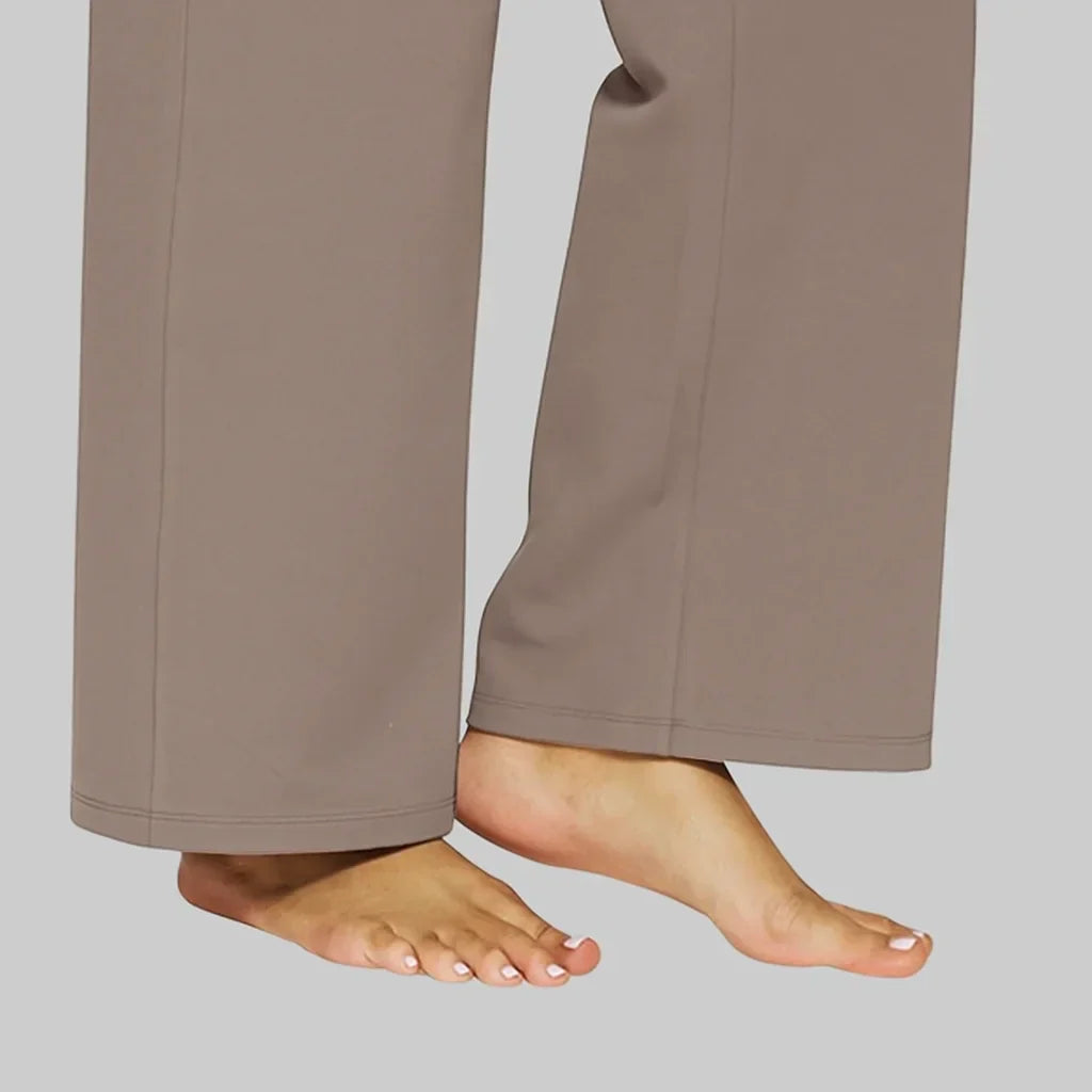 Lia | Women's Comfortable Stretch Trousers with Soft Fabric-Metro Lane Plaza