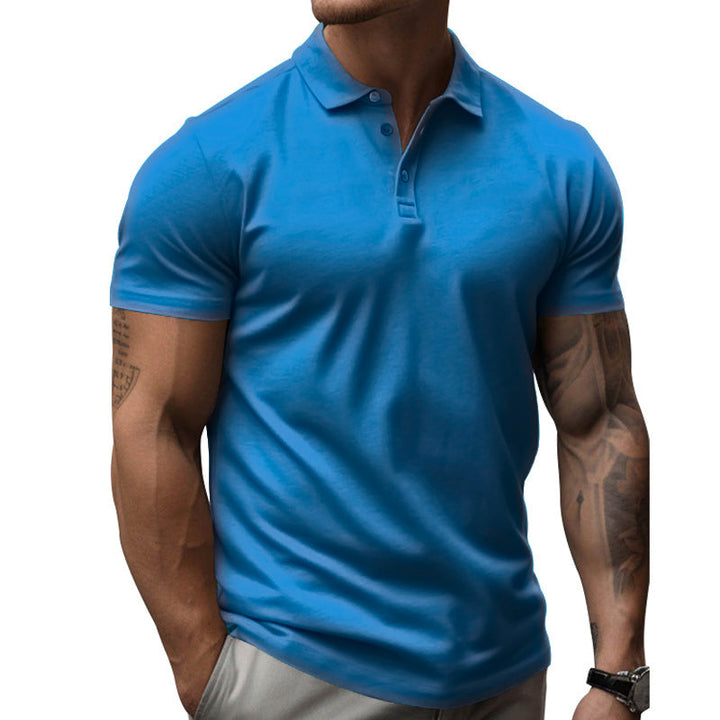 Bradley | Men's Casual Button-Down Polo Shirt