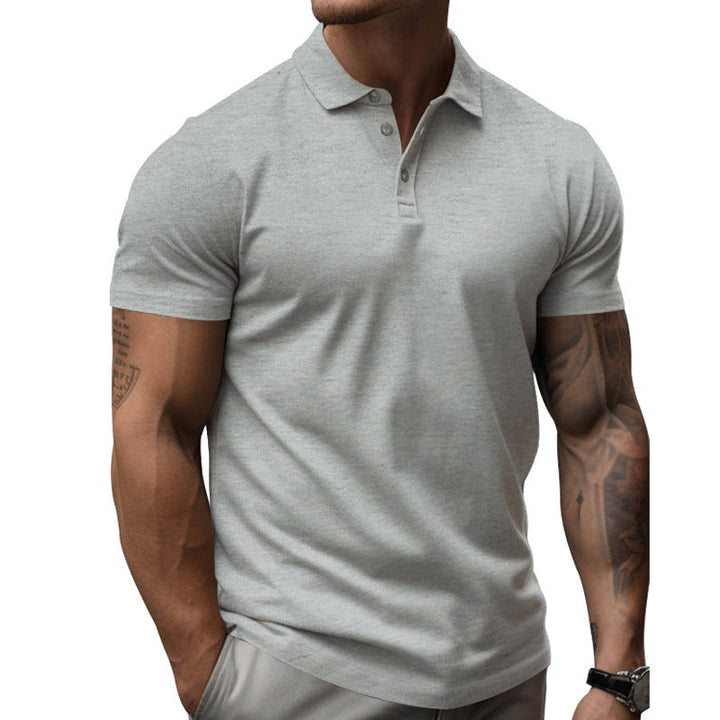 Bradley | Men's Casual Button-Down Polo Shirt