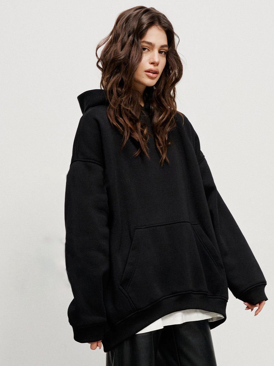 Bequemer Oversize-Hoodie für Damen mit Kängurutasche