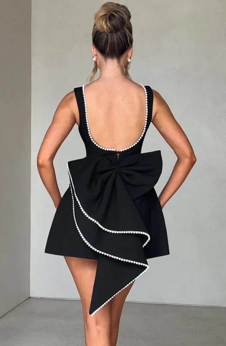 Bridget | Women's Sleeveless A-Line Mini Dress-Metro Lane Plaza