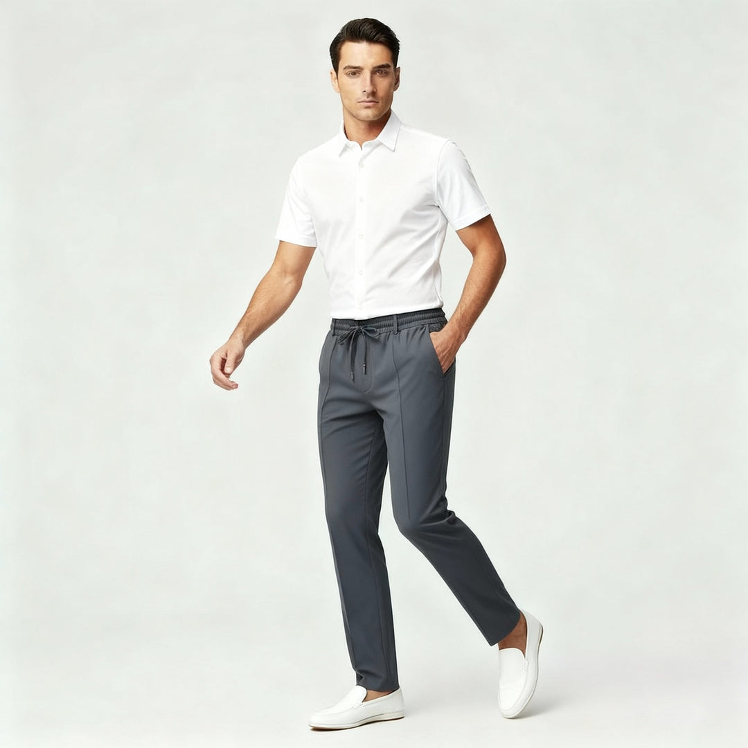 Bruce | Men's Casual Drawstring Trousers