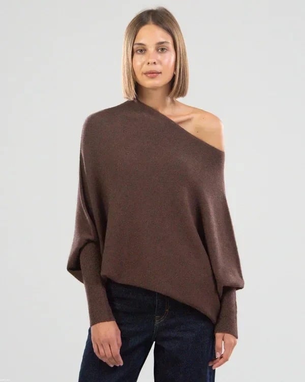 Women's Cozy Cashmere Sweater | Ideal for Winter Wear-Metro Lane Plaza