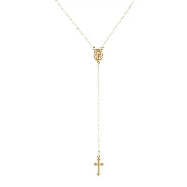 Callista | Women's Elegant Rosary Necklace-Metro Lane Plaza