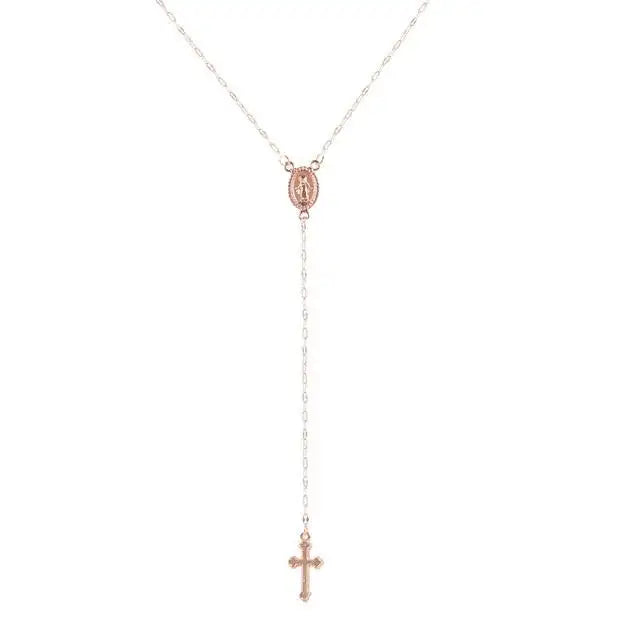 Callista | Women's Elegant Rosary Necklace-Metro Lane Plaza