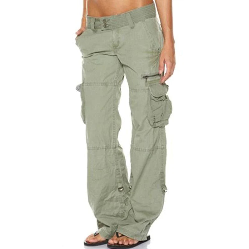 Emily | Women's Cargo Pants – Functional Design with Modern Style-Metro Lane Plaza