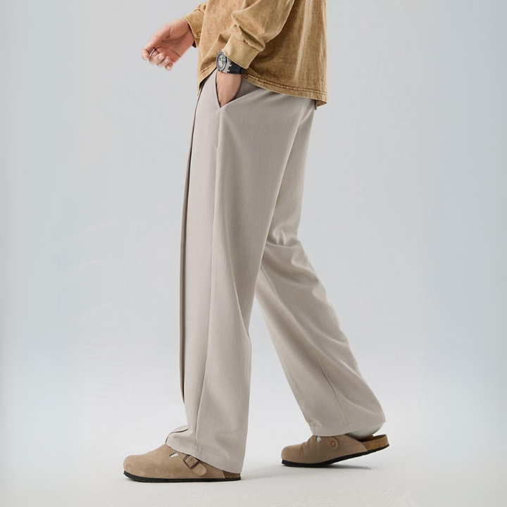 Carlton | Men's Relaxed Fit Pleated Trousers
