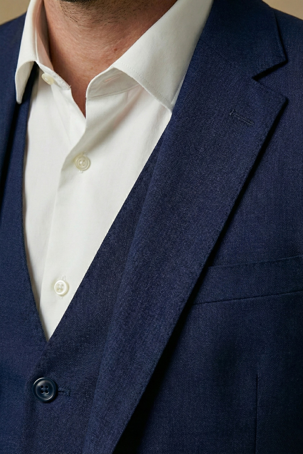 Men's Three-Piece Slim Fit Suit