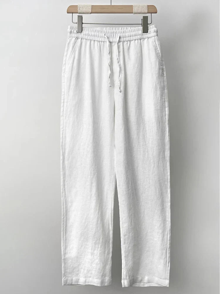 Carter | Men's Casual Drawstring Wide Leg Trousers