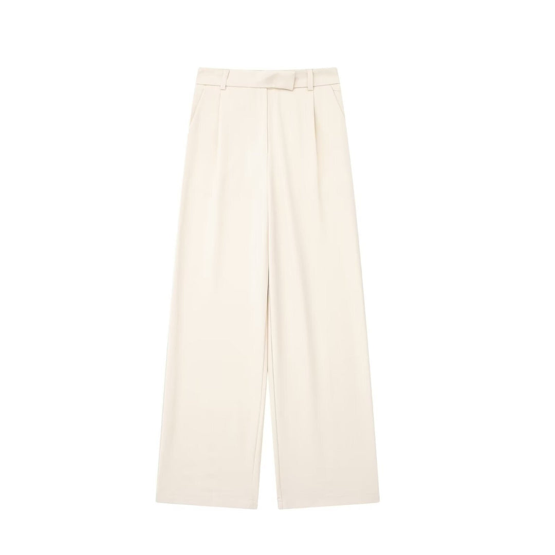 Joanna | Women's Wide-Leg Trousers-Metro Lane Plaza