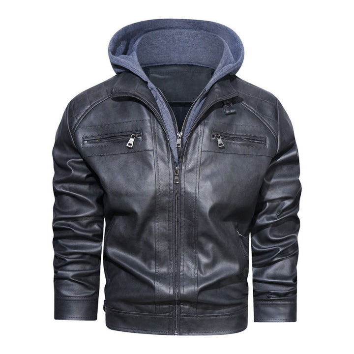 Men's Hooded Bomber Jacket for Stylish Comfort