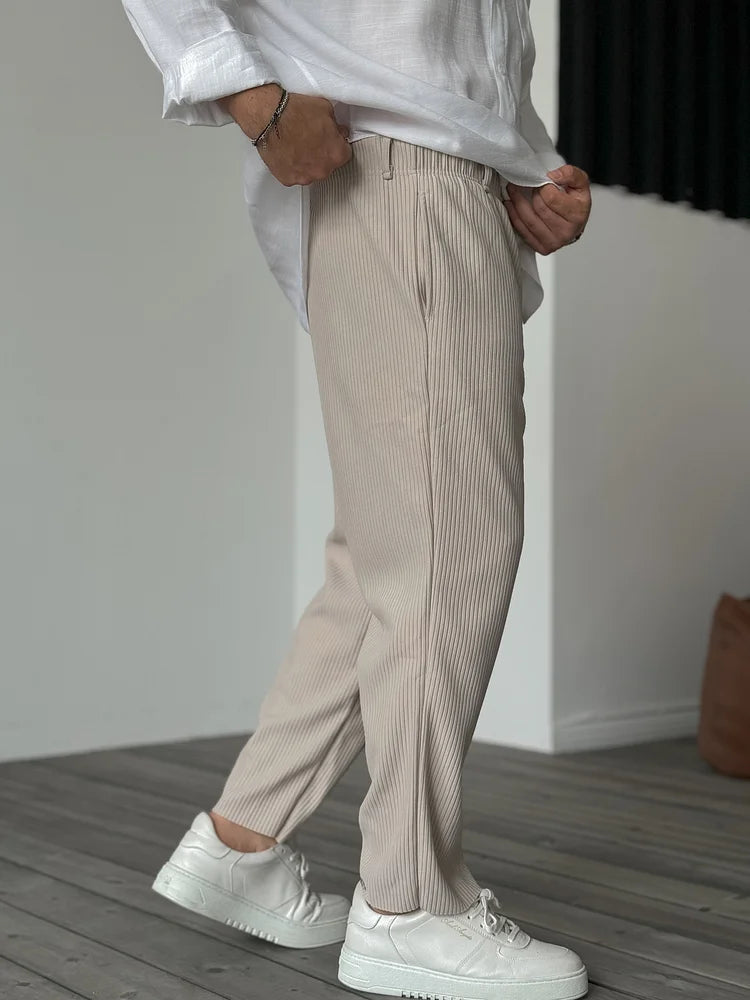 Men's Stylish Premium Trousers-Metro Lane Plaza
