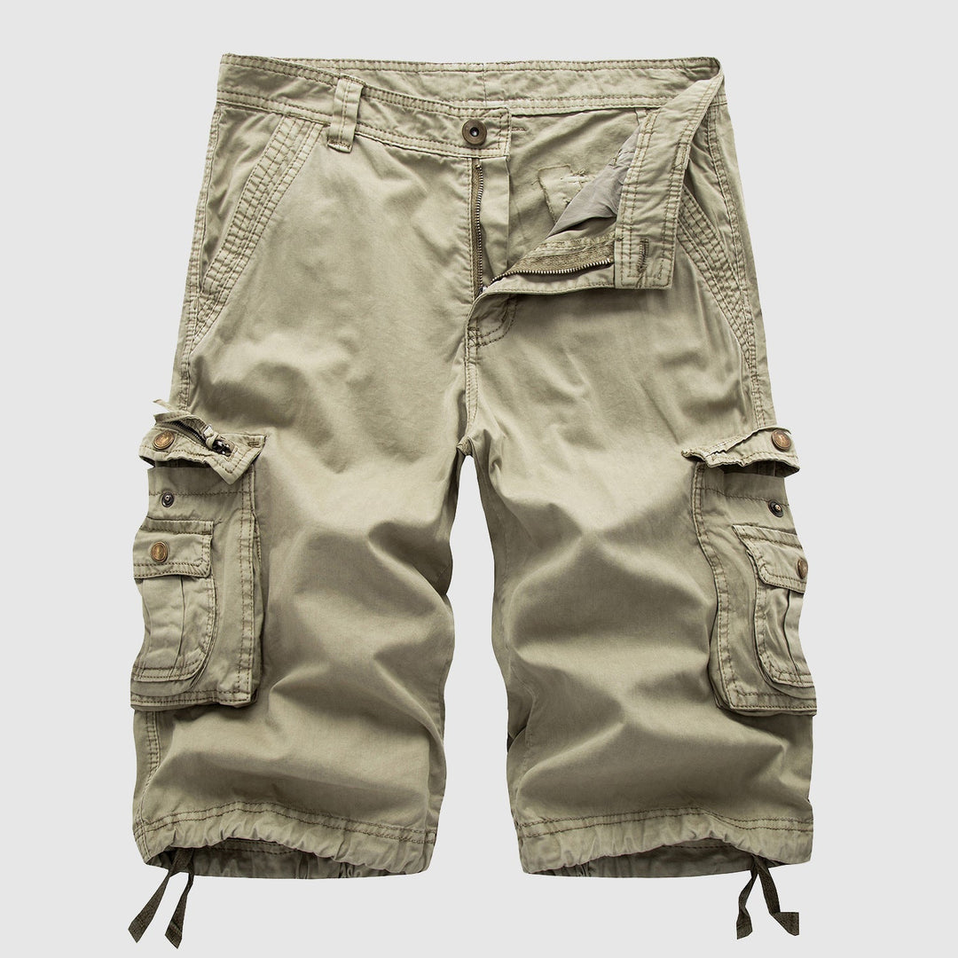 Charlie | Men's Cargo Knee-Length Shorts for Comfort and Style-Metro Lane Plaza