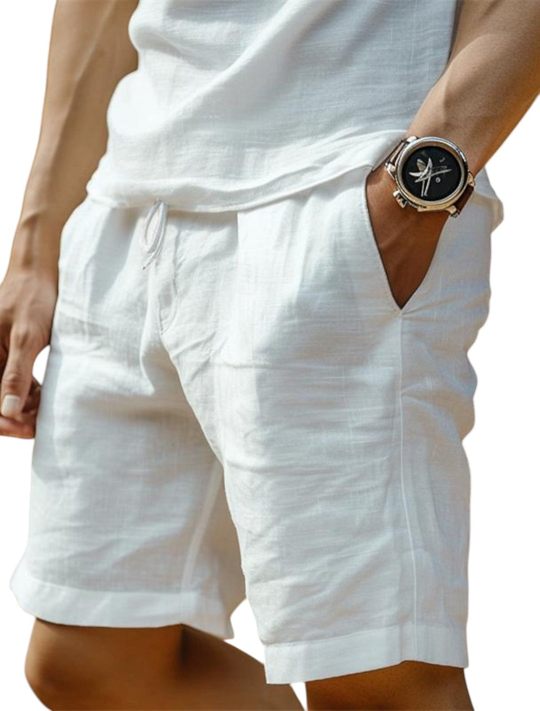 Chris | Men's Casual Drawstring Shorts-Metro Lane Plaza