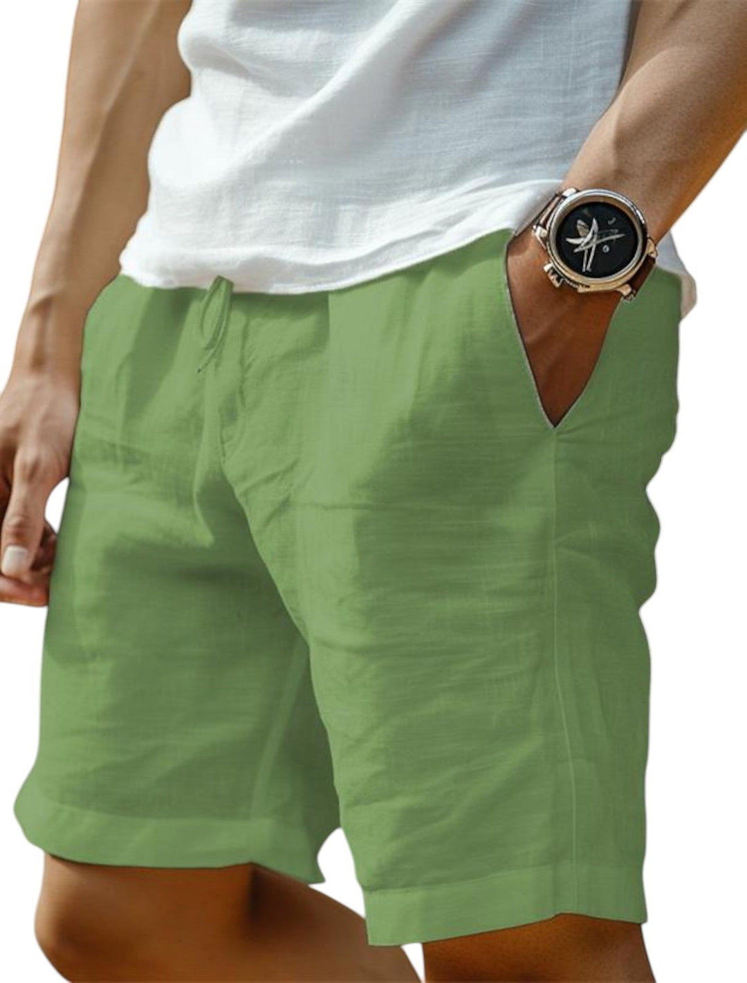 Chris | Men's Casual Drawstring Shorts-Metro Lane Plaza