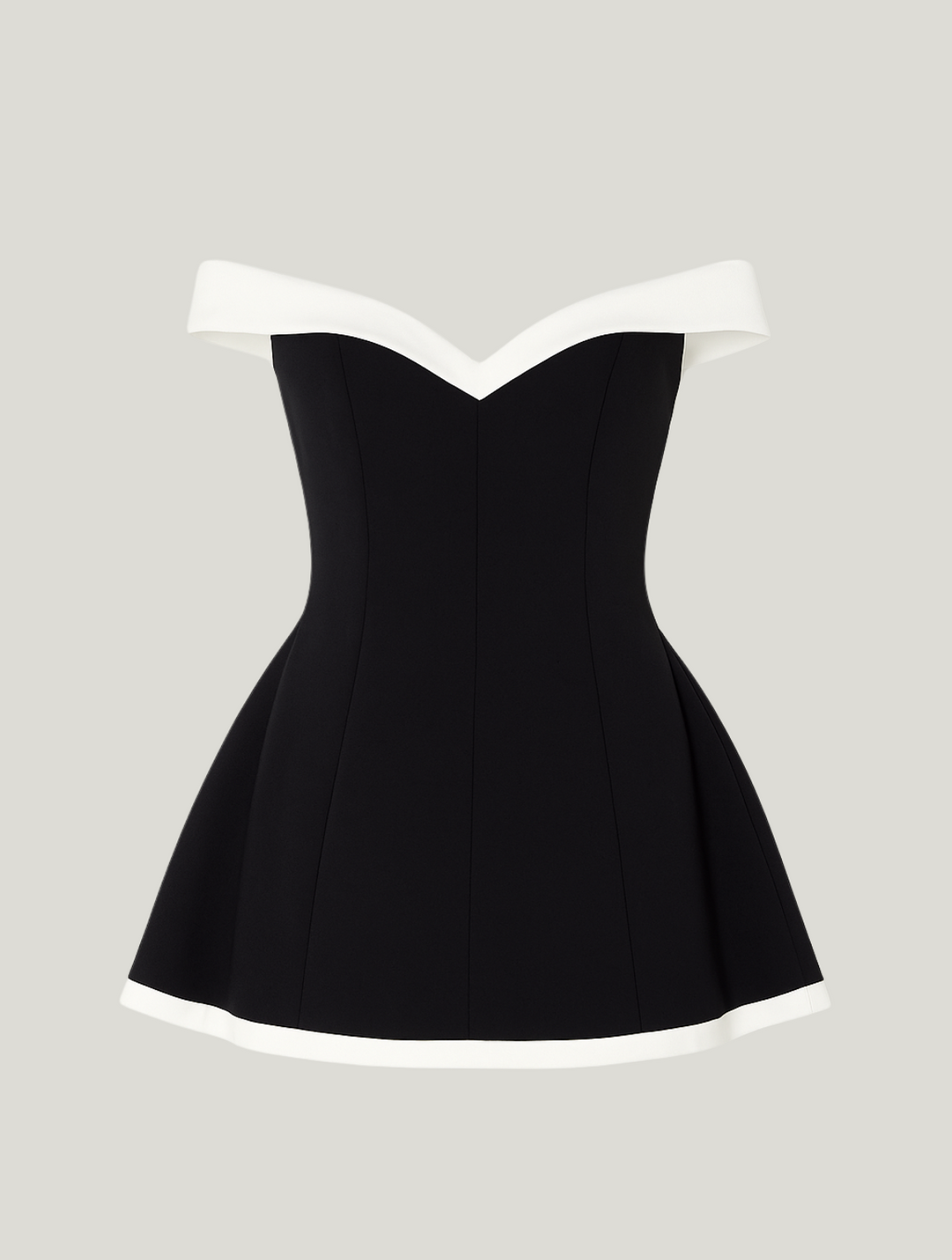Cindy | Women's Off-Shoulder A-Line Dress-Metro Lane Plaza