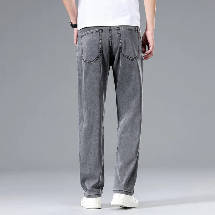 Clarence | Men's Relaxed Fit Straight Leg Denim Pants