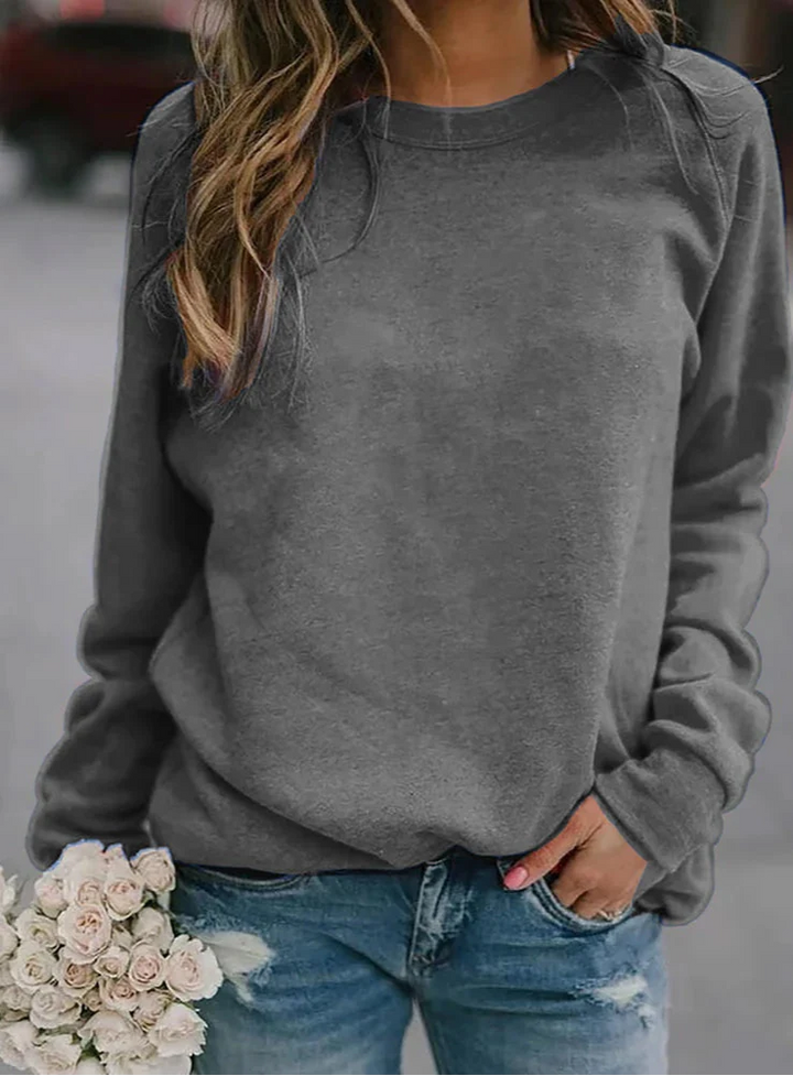 Women's Cozy Round Neck Sweatshirt