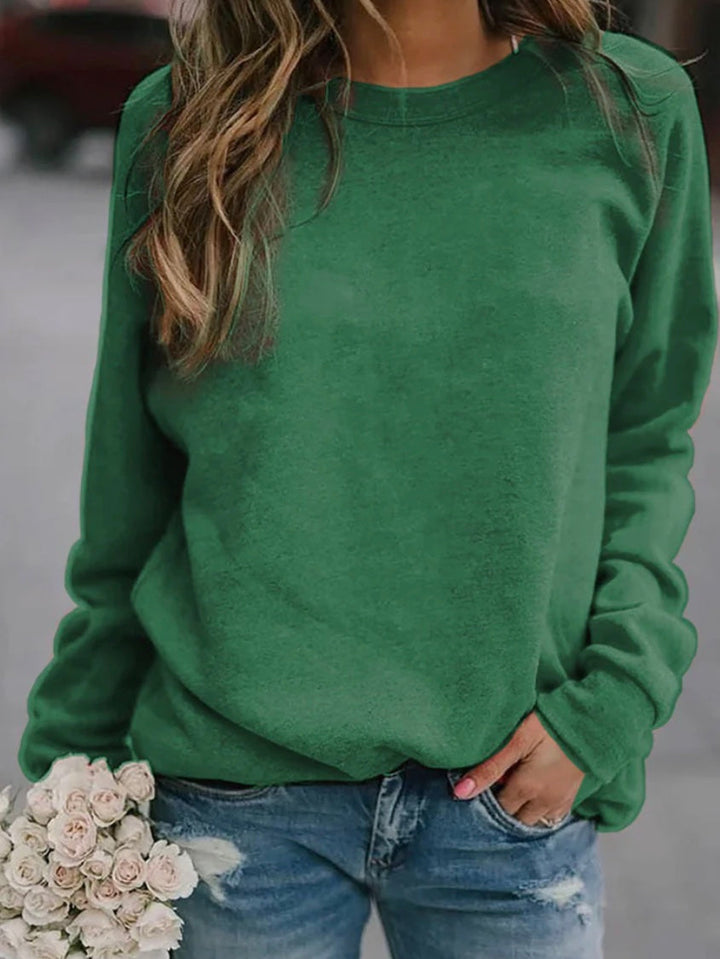 Women's Cozy Round Neck Sweatshirt