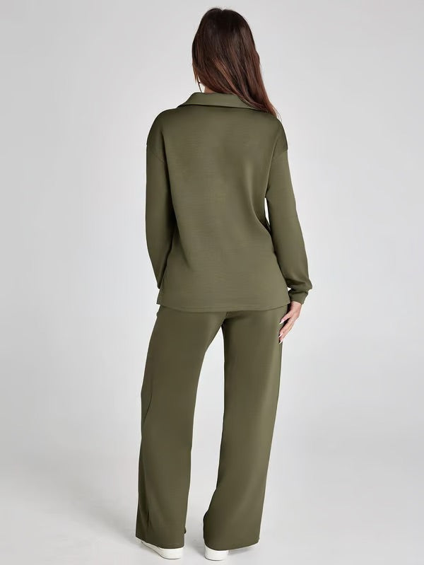 Coralie | Women's Two-Piece Beautiful Fabric Set-Metro Lane Plaza