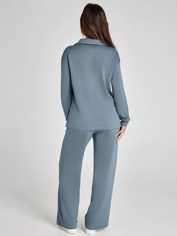 Coralie | Women's Two-Piece Beautiful Fabric Set-Metro Lane Plaza