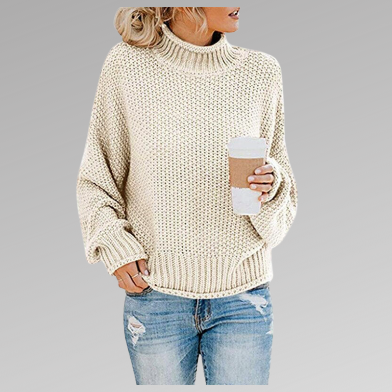 Women's Comfortable Timeless Knitted Sweater-Metro Lane Plaza