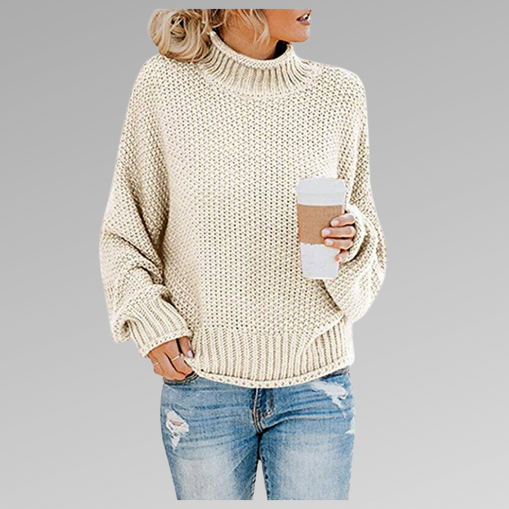 Women's Comfortable Timeless Knitted Sweater-Metro Lane Plaza