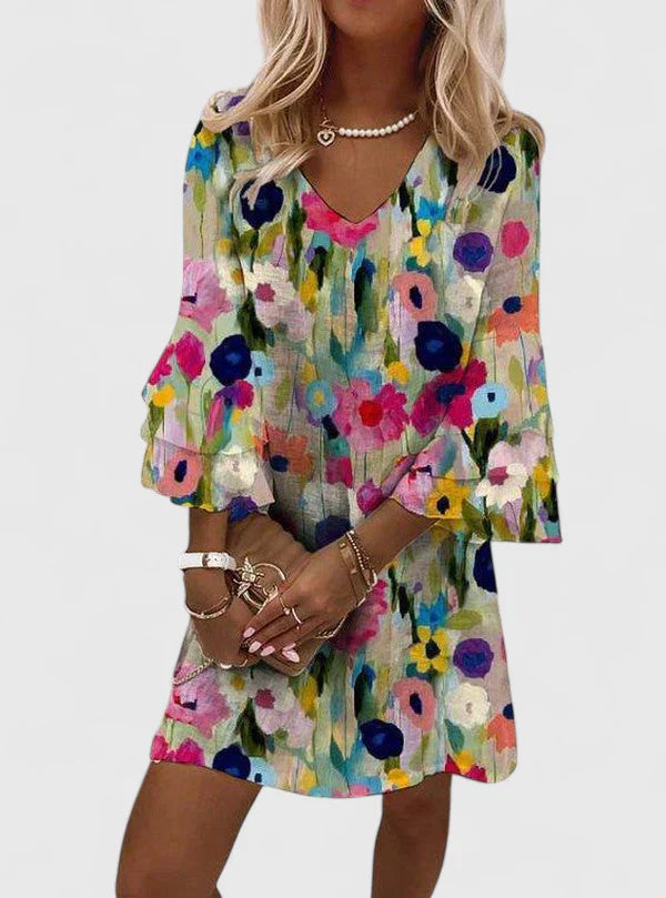 Women's Elegant Mini Dress-Metro Lane Plaza
