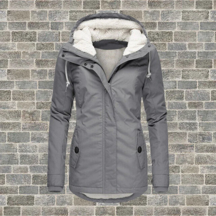 Anne | Women's Warm Waterproof Winter Jacket with Hood-Metro Lane Plaza