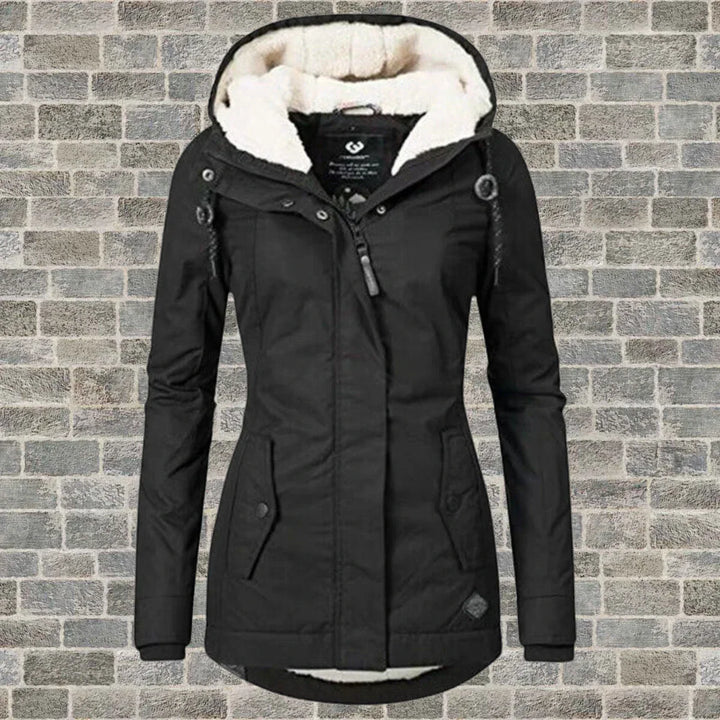Anne | Women's Warm Waterproof Winter Jacket with Hood-Metro Lane Plaza