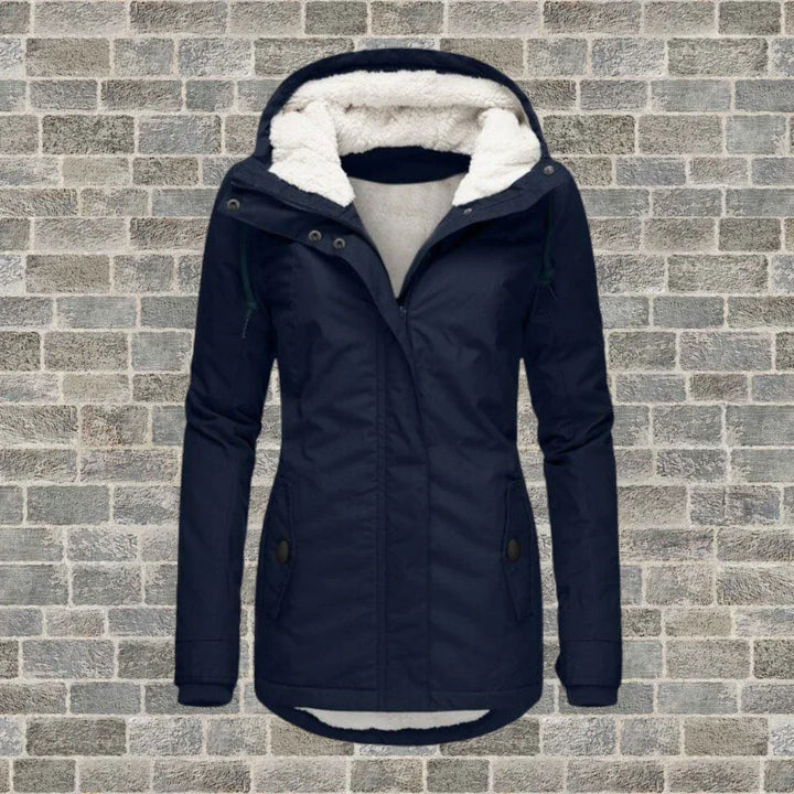 Anne | Women's Warm Waterproof Winter Jacket with Hood-Metro Lane Plaza