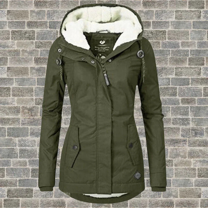 Anne | Women's Warm Waterproof Winter Jacket with Hood-Metro Lane Plaza