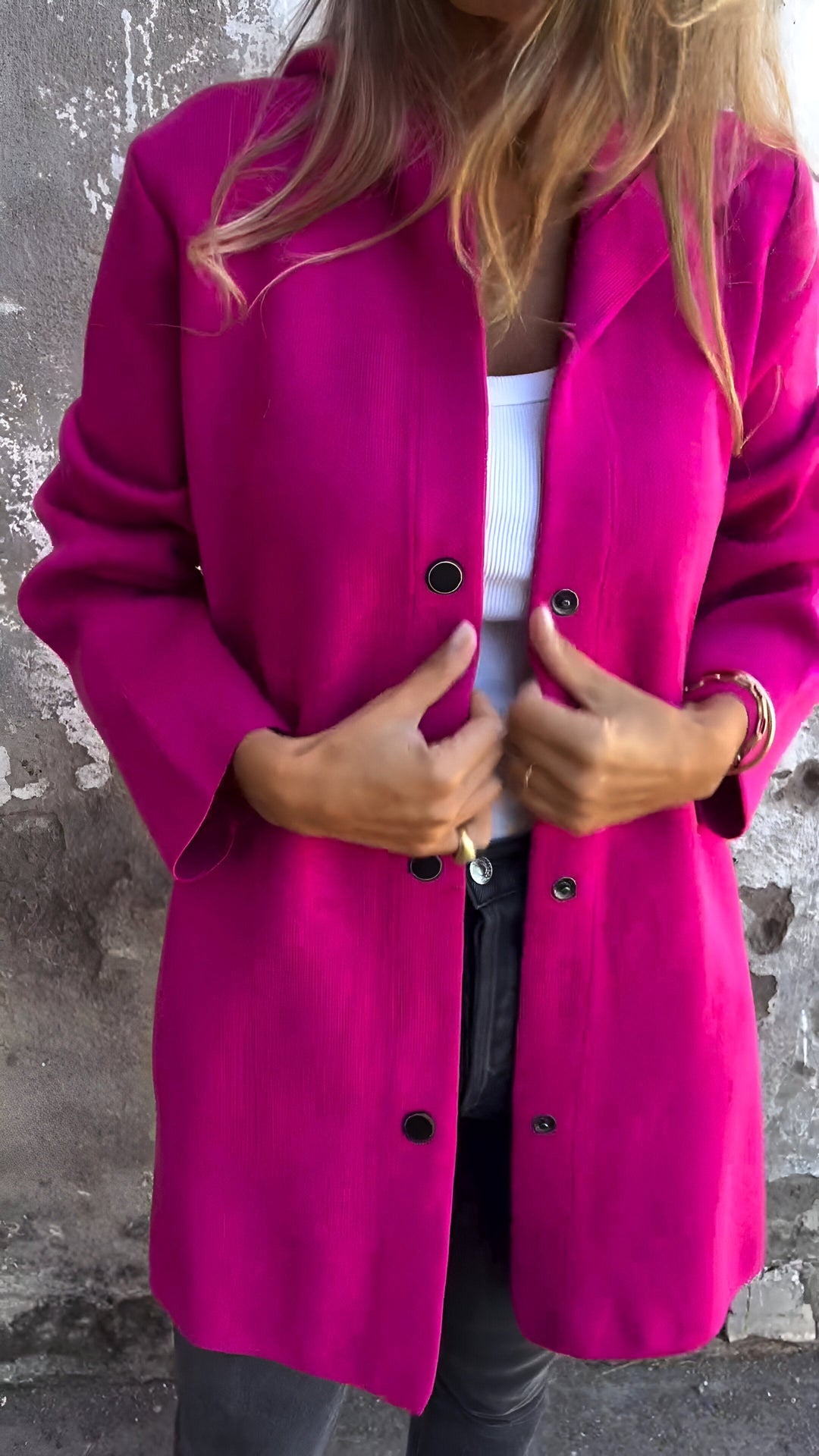Women's Hooded Cotton-Blend Relaxed Transitional Jacket