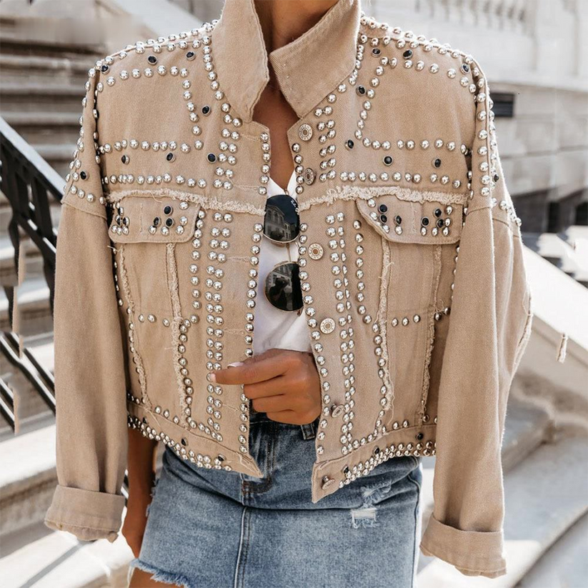 Devika | Women's Stylish Denim Jacket-Metro Lane Plaza
