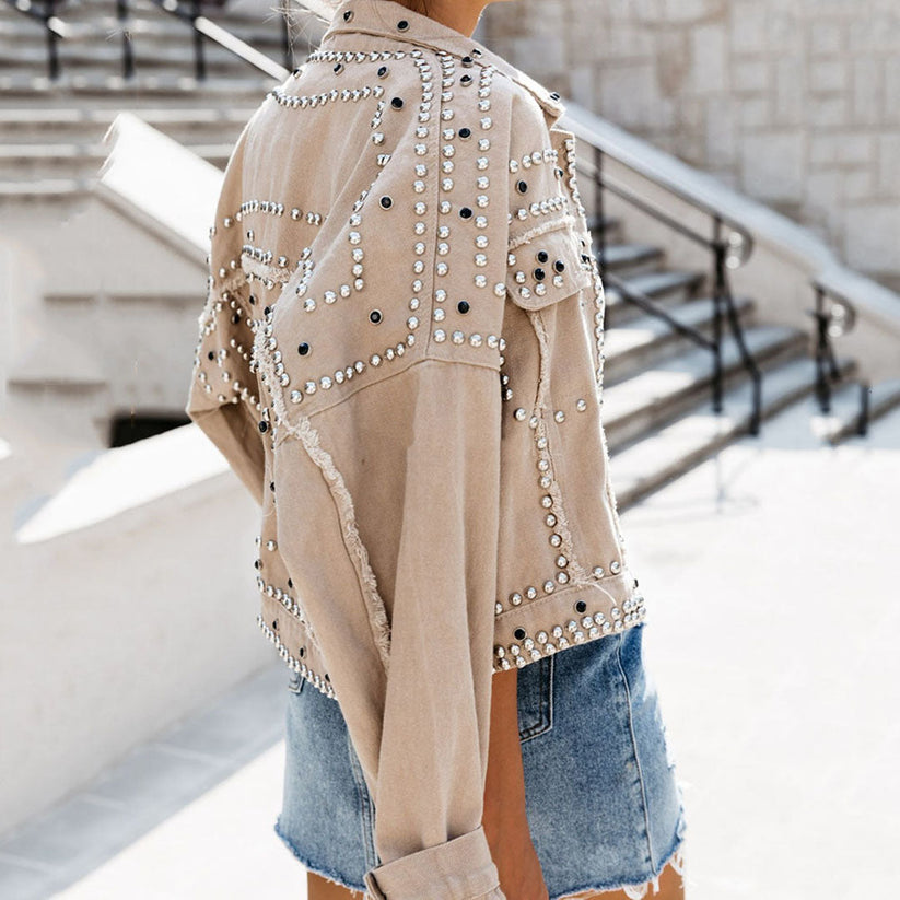 Devika | Women's Stylish Denim Jacket-Metro Lane Plaza