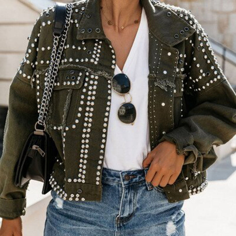 Devika | Women's Stylish Denim Jacket-Metro Lane Plaza